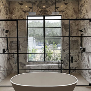 Inline-Shower-with-Grids-Black-Matte