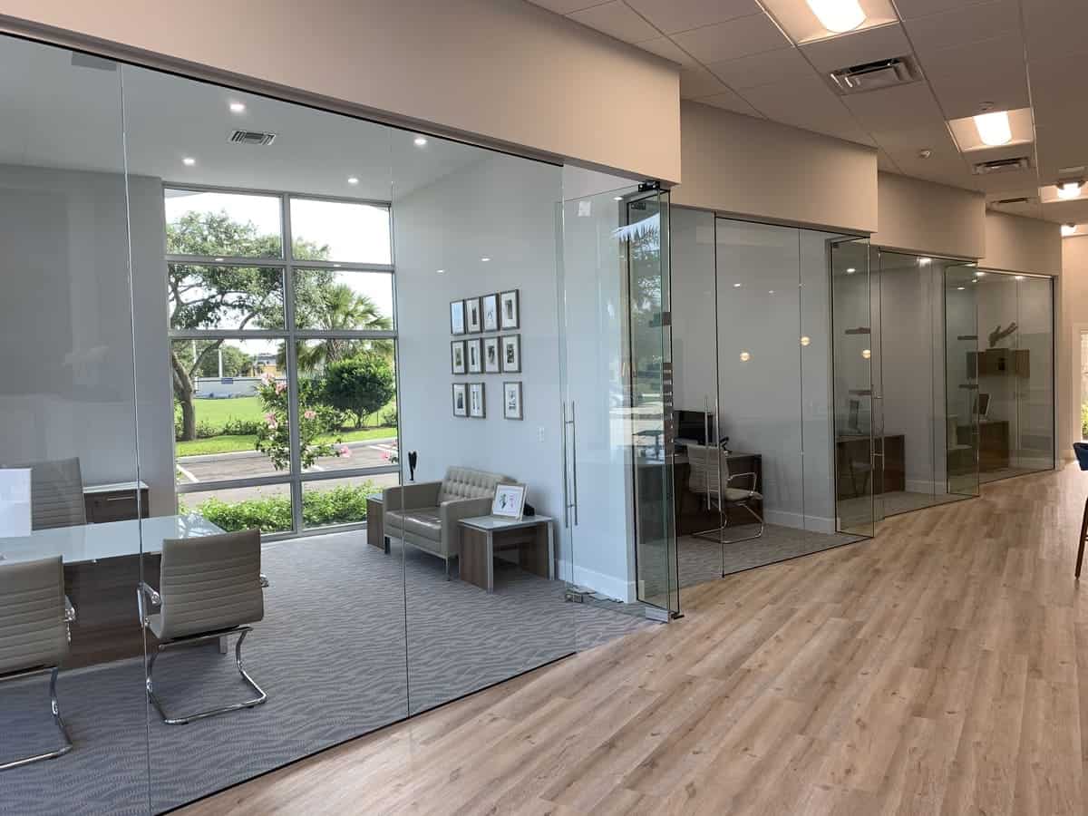 Glass Partition Wall